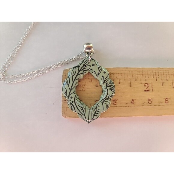 925 Multicolored Leaf Themed Polymer Clay Jewelry Set, NEW - Picture 8 of 10